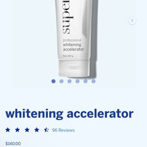 Whitening Accelerator Cream - 8 Oz Aesthetic Dental Sealed